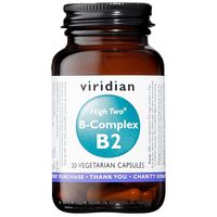 Viridian High Two Vitamin B2 with B-Complex 